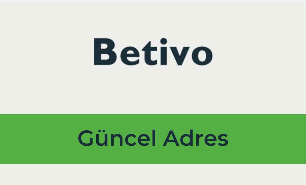 Betivo Güncel Adres